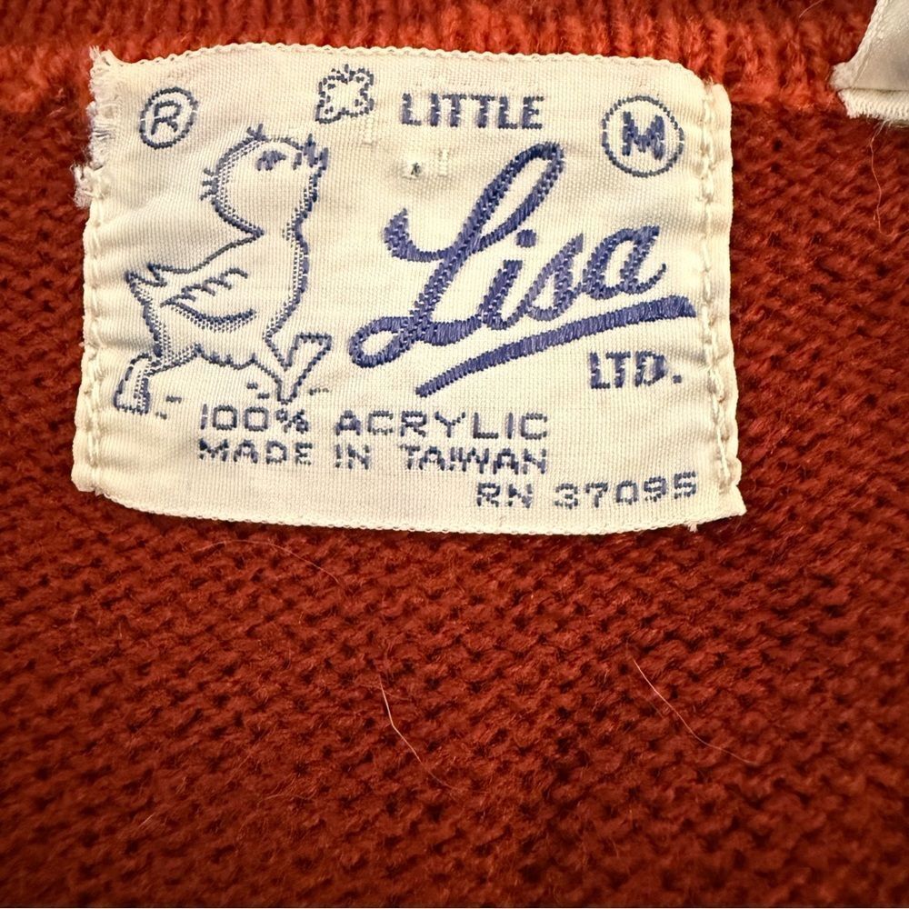 Little Lisa Vintage Palm Tree Cardigan - Picture 5 of 8